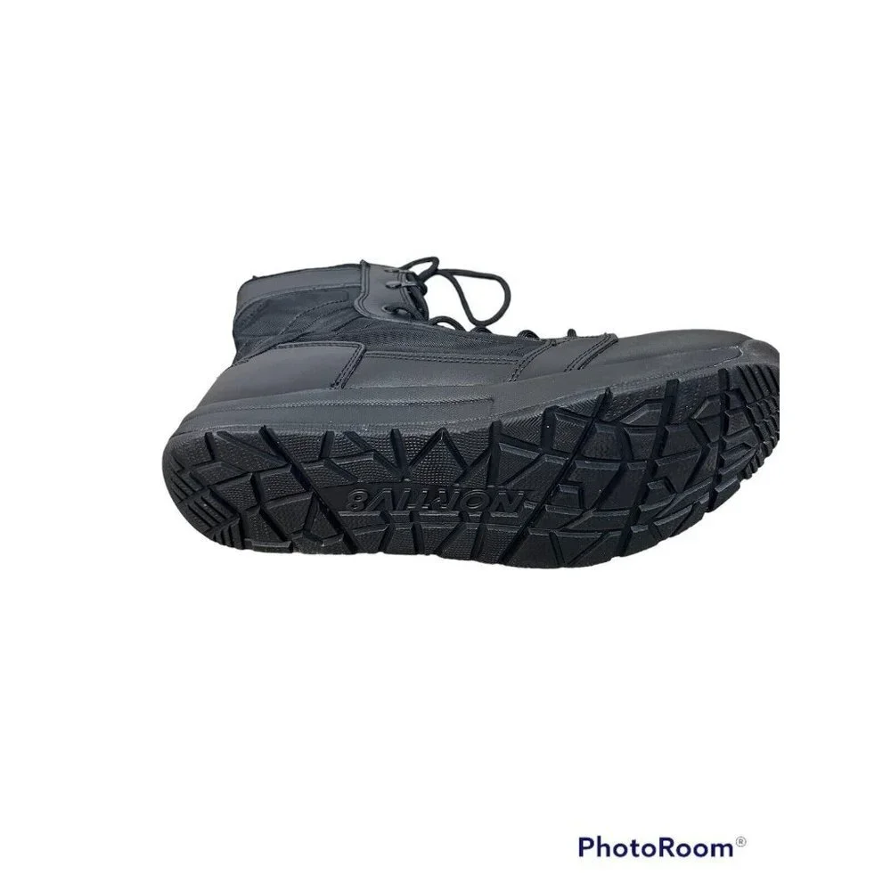 Men's Military Tactical Combat Army Work Boots Waterproof  Motorcycle Boots Sz12 - Picture 6 of 6